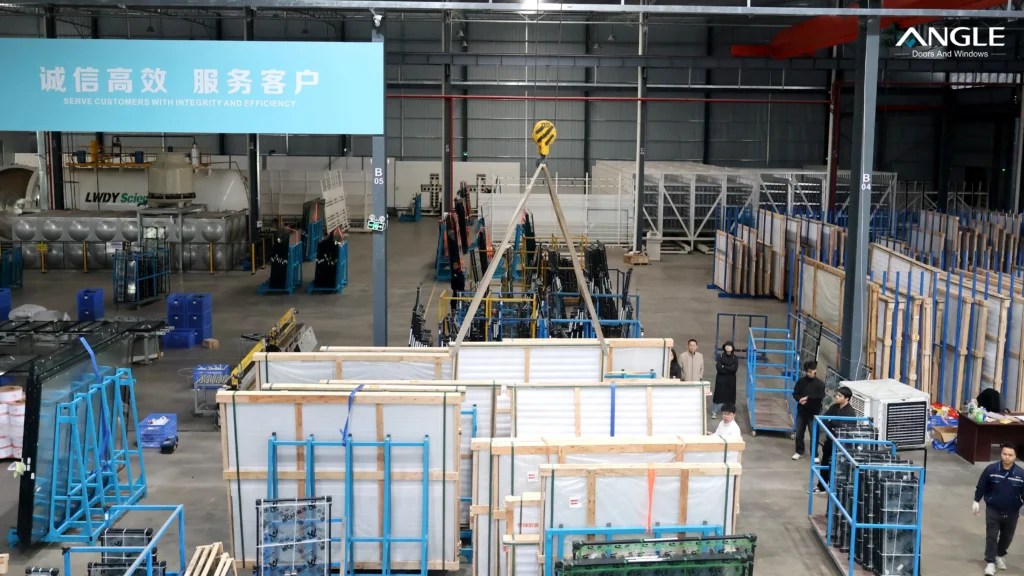 window glass factory